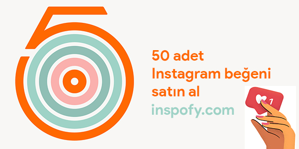 50 adet instagram türk beğeni satın almak